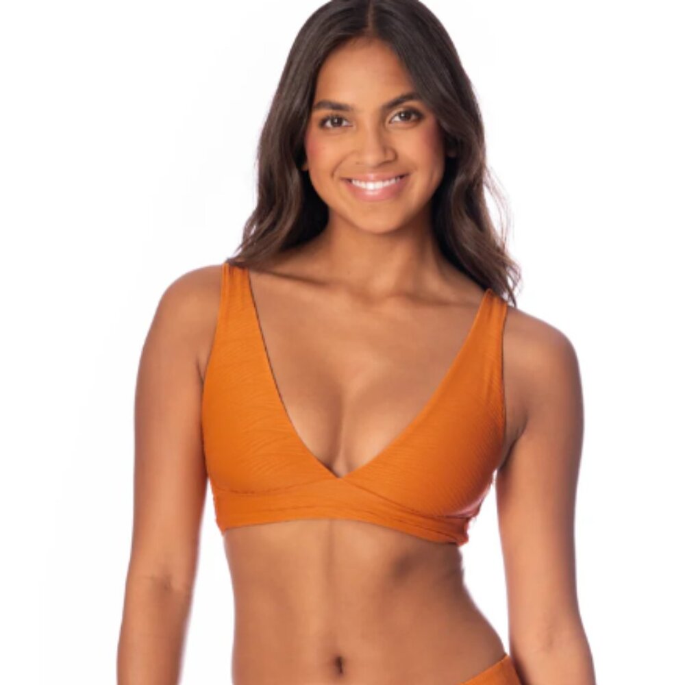Maaji  Allure Long Line Triangle Bikini Top
